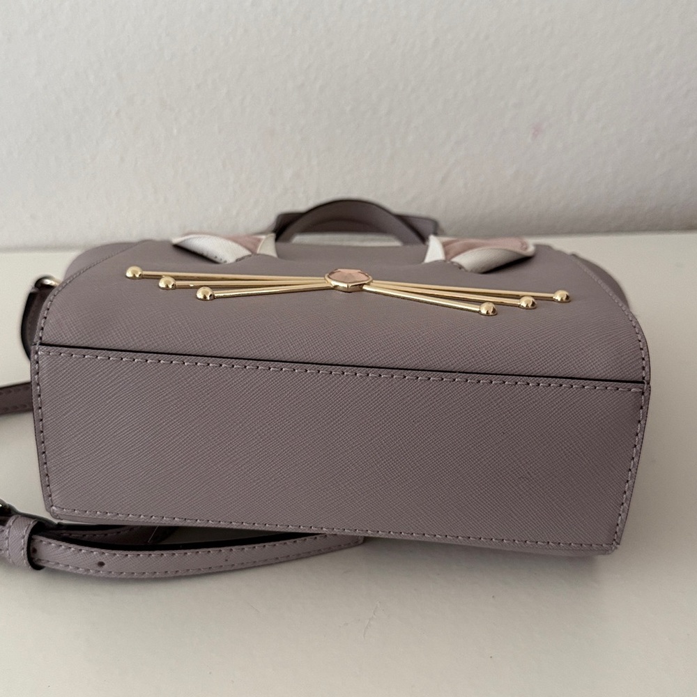 NWT KATE SPADE Mauve Hop To It Mini Hayden 3D Bunny Rabbit Novelty Crossbody Bag - Picture 7 of 9